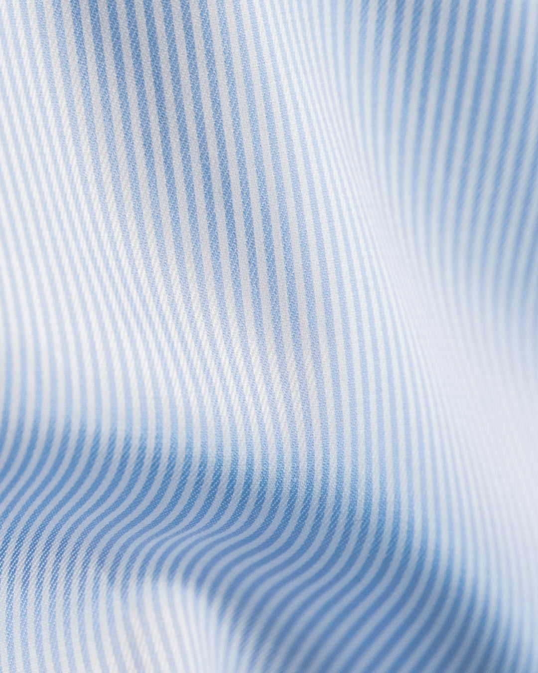 Striped signature twill fabric