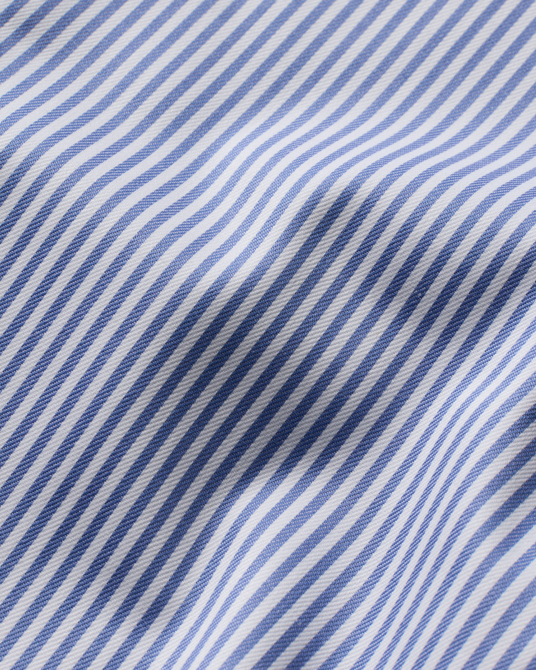 Striped signature twill fabric